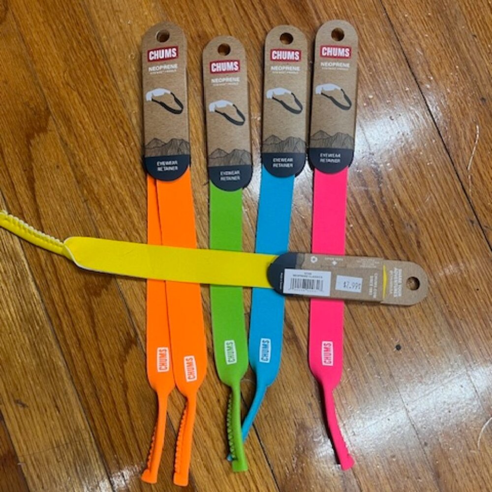 NWT Chums Neoprene Eyewear Retainer- Neon Colors